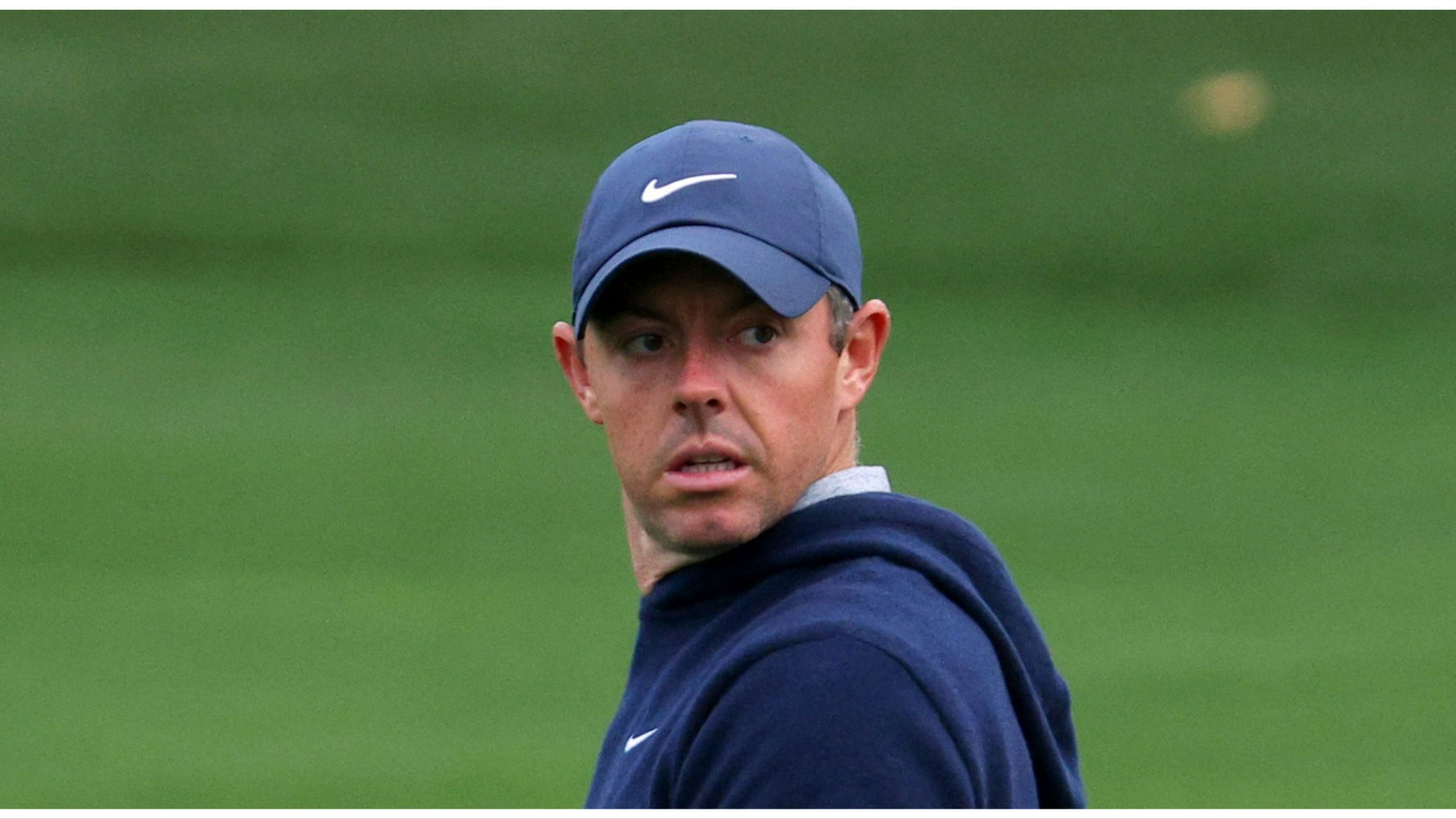 It looks like Rory McIlroy is still sulking?! "Not seen this for some time..."